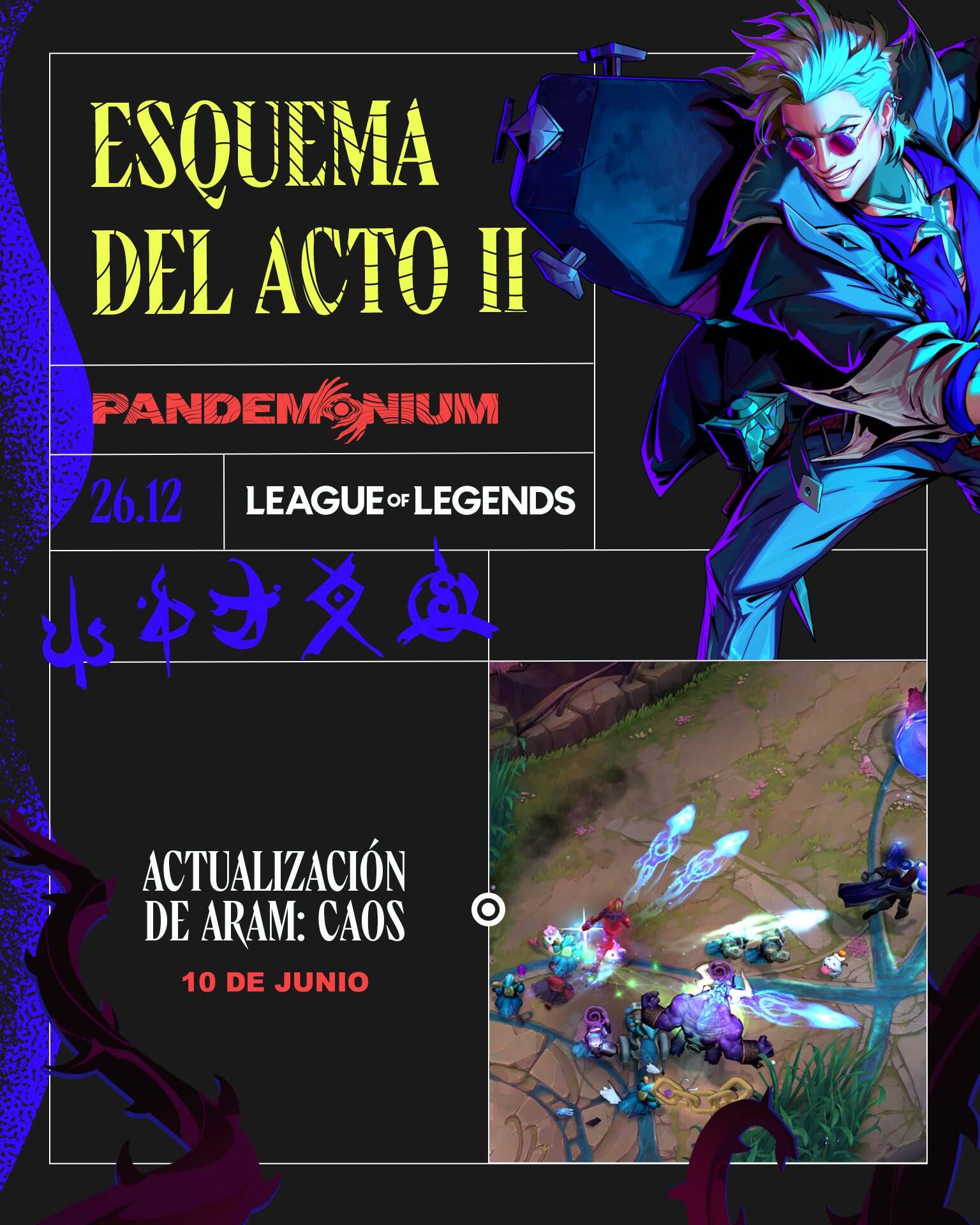 El acto 2 de la temporada de Pandemonium ya esta aquí.